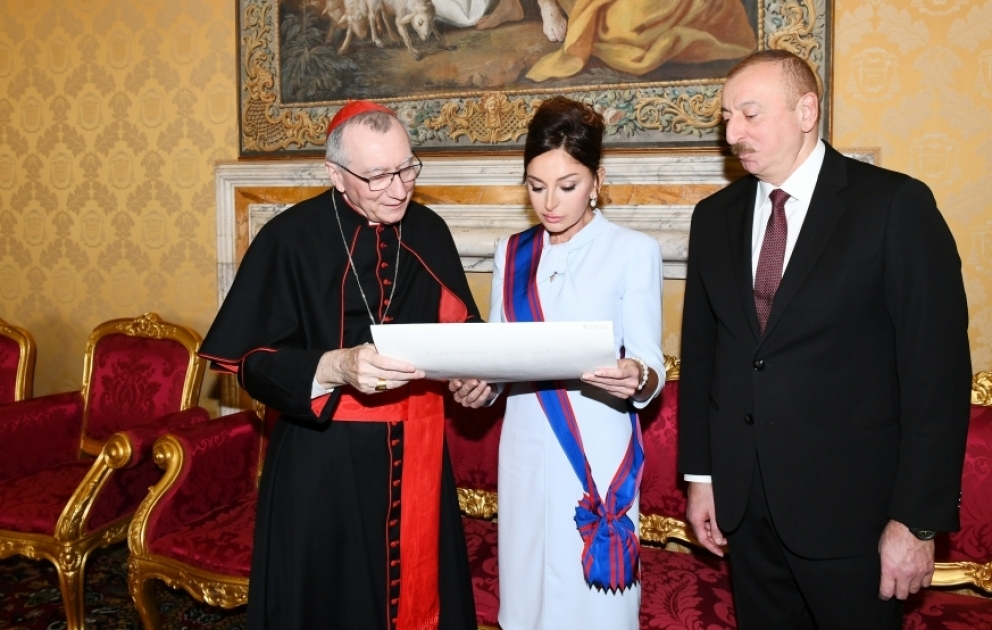 Vatikan: Präsident Ilham Aliyev trifft Kardinalstaatssekretär Pietro Parolin