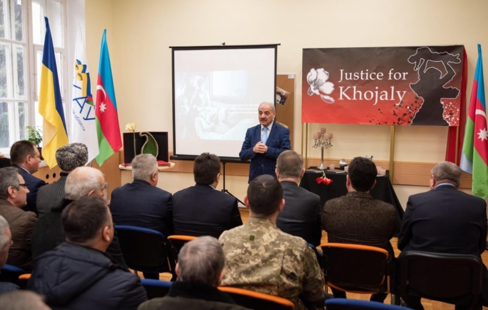 Dneprdə Xocalı soyqırımının qurbanları anılıb