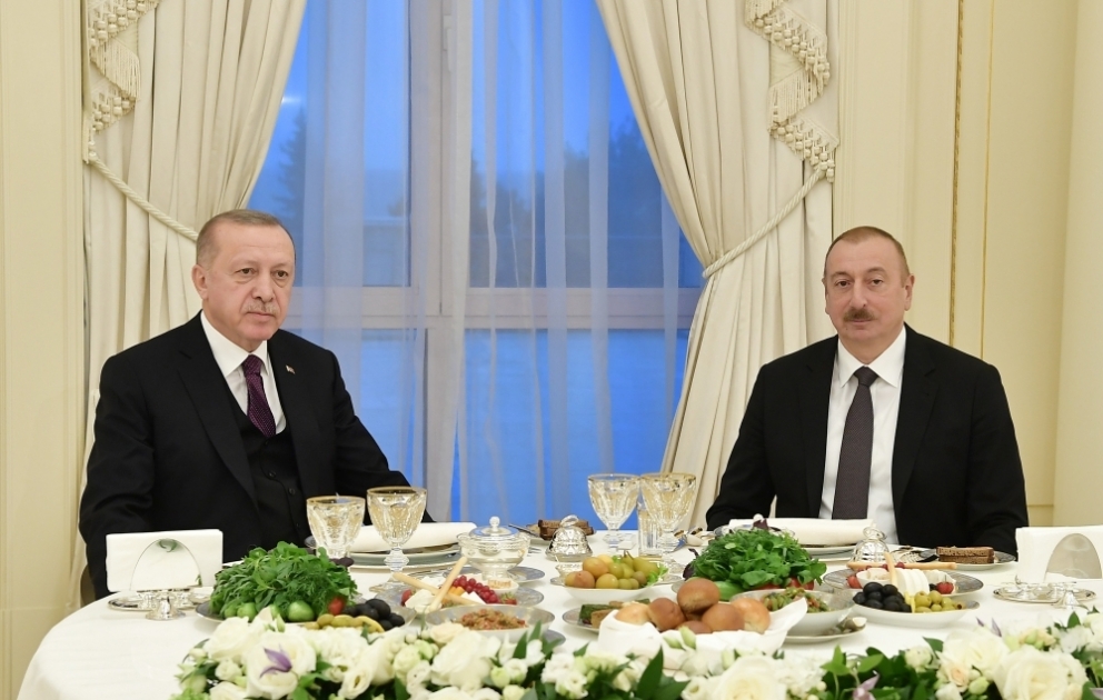 Gastmahl zu Ehren von Präsident Recep Tayyip Erdogan
