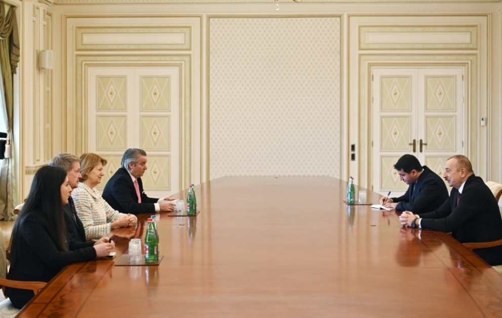 President Ilham Aliyev received delegation led by UK Prime Minister's Trade Envoy to Azerbaijan