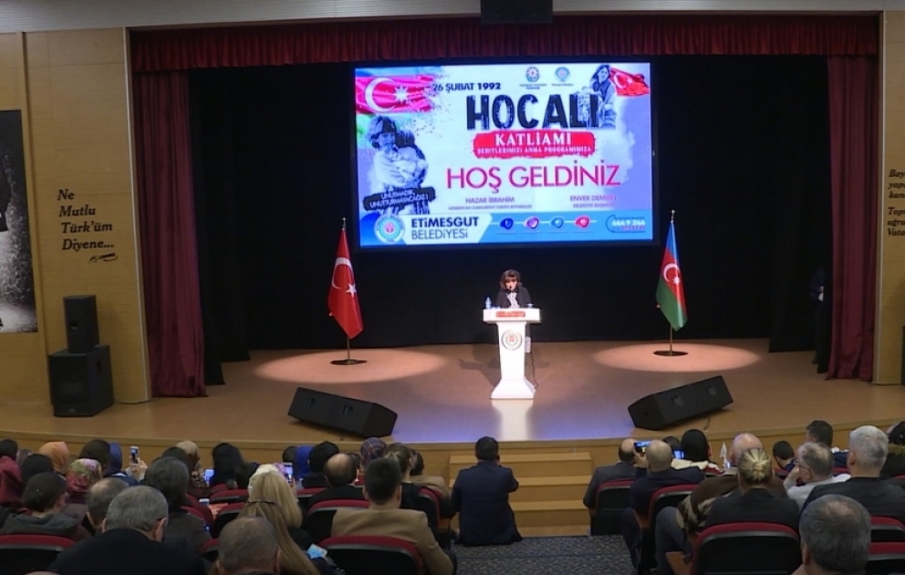 Ankarada Xocalı soyqırımı ilə bağlı konfrans keçirilib