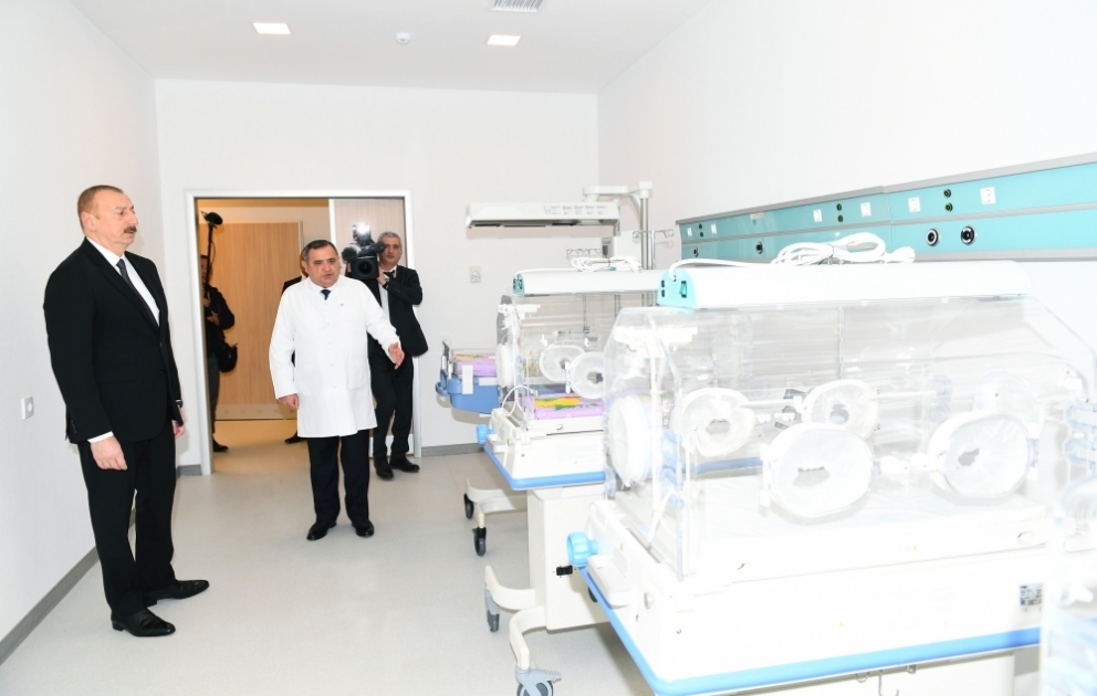 President Ilham Aliyev inaugurated Goranboy District Central Hospital