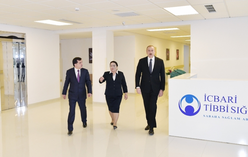 Inauguration de l’Hôpital central de Gazakh