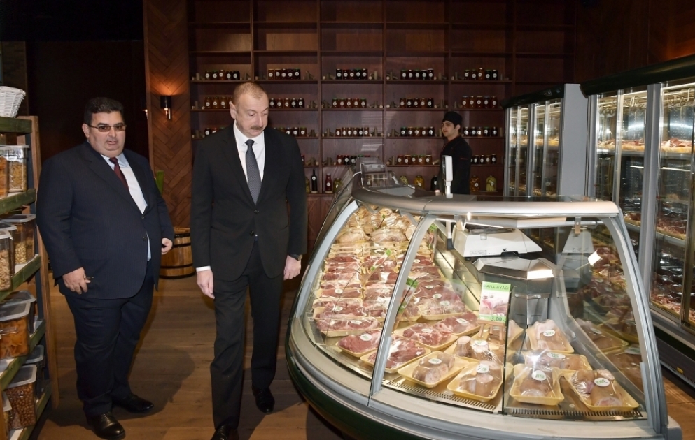 President Ilham Aliyev inaugurated Aghstafa Agro-Industrial Complex