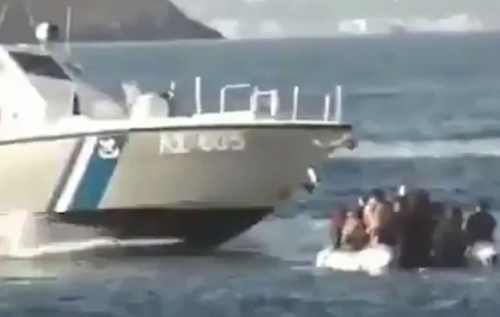 Griechische Sicherheitskräfte verletzen Insassen eines Flüchtlingsbootes bei ihrem Versuch, das Boot in Seenot abzuweisen