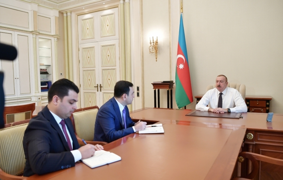 Prezident İlham Əliyev Nahid Bağırovu İsmayıllı Rayon İcra Hakimiyyətinin başçısı, Mirhəsən Seyidovu Neftçala Rayon İcra Hakimiyyətinin başçısı vəzifələrinə təyin olunmaları ilə əlaqədar qəbul edib