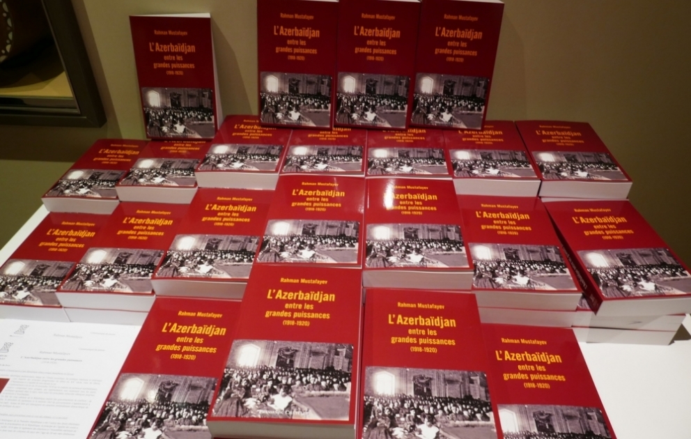 Parisdə “Azərbaycan böyük dövlətlər arasında” kitabının təqdimatı keçirilib