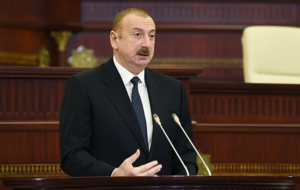 Состоялось первое заседание Милли Меджлиса Азербайджанской Республики шестого созыва