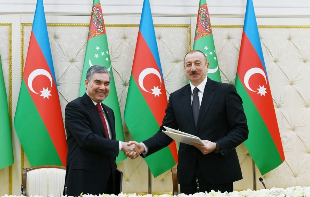 L’Azerbaïdjan et le Turkménistan signent une série de documents