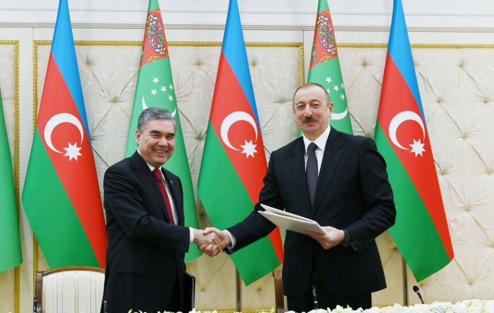Azerbaijan, Turkmenistan signed bilateral documents