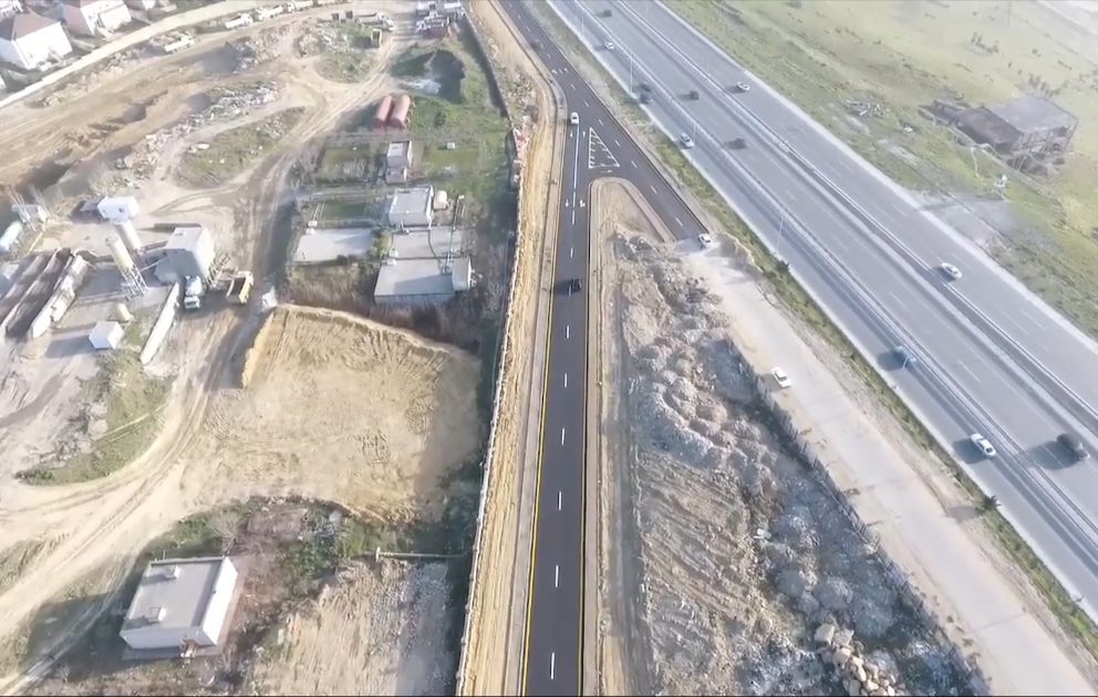 Yeni Yasamalda yeni yol bağlantısı yaradılıb