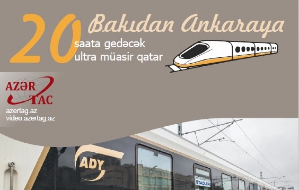 Bakı-Ankara qatarının özəllikləri - İnfoqrafika
