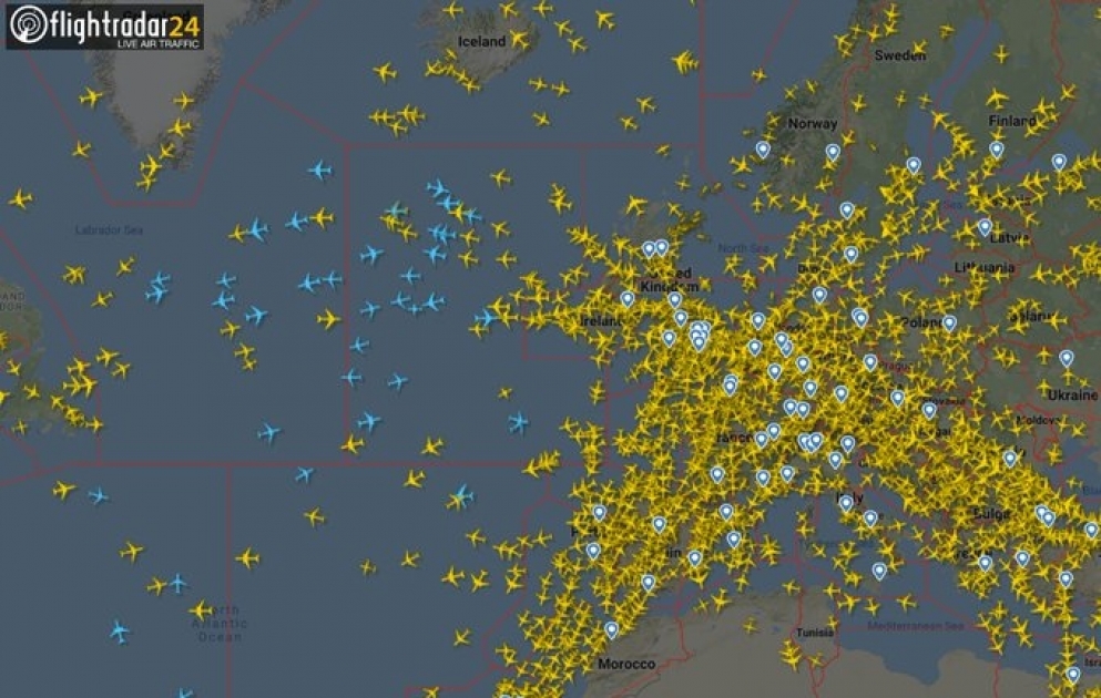 Dünyada aviauçuşlar azalır - Flightradar24