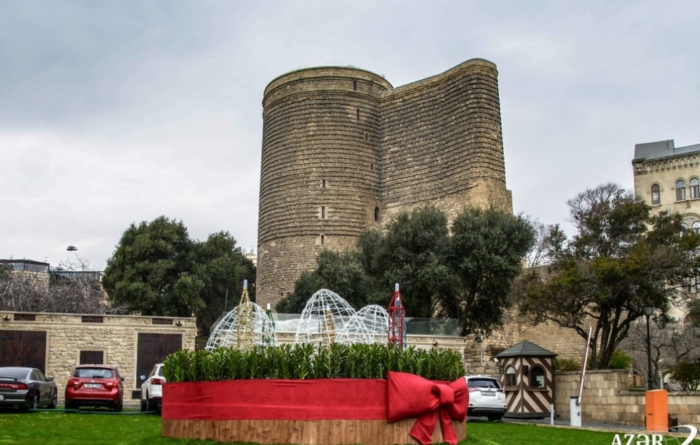 Baku is decorated festively ahead of Novruz Holiday