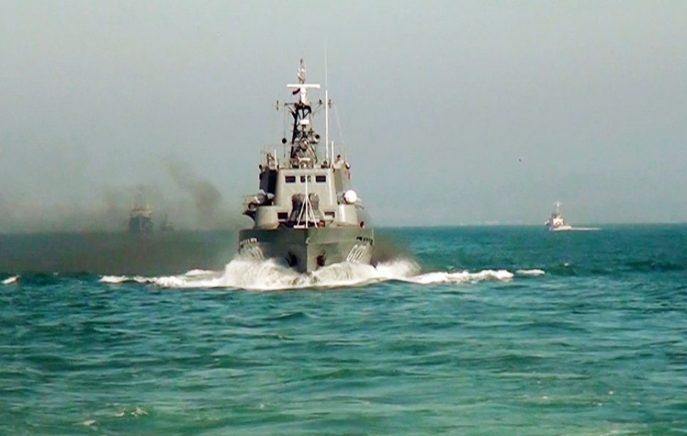Naval Forces of Azerbaijan held the tactical exercise