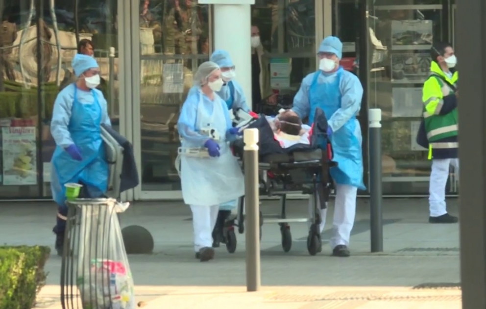 Coronavirus : arrivée à Angers du TGV hôpital transportant des malades de l'Est