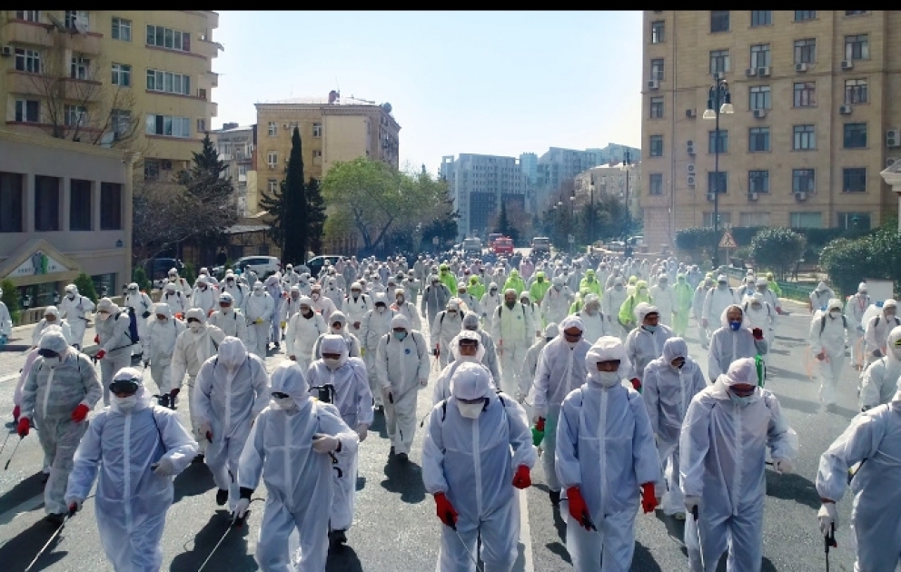 ИВ Баку подготовила социальный фильм с призывом оставаться дома