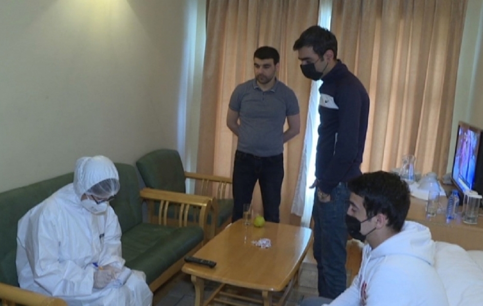 Rusiyadan Azərbaycana gələn vətəndaşlar Nabran istirahət zonası və Qubadakı turizm mərkəzlərində karantinə alınıb