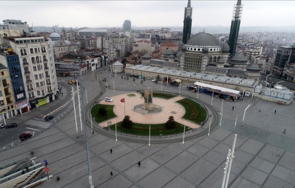 Footages from centers of main Turkish cities