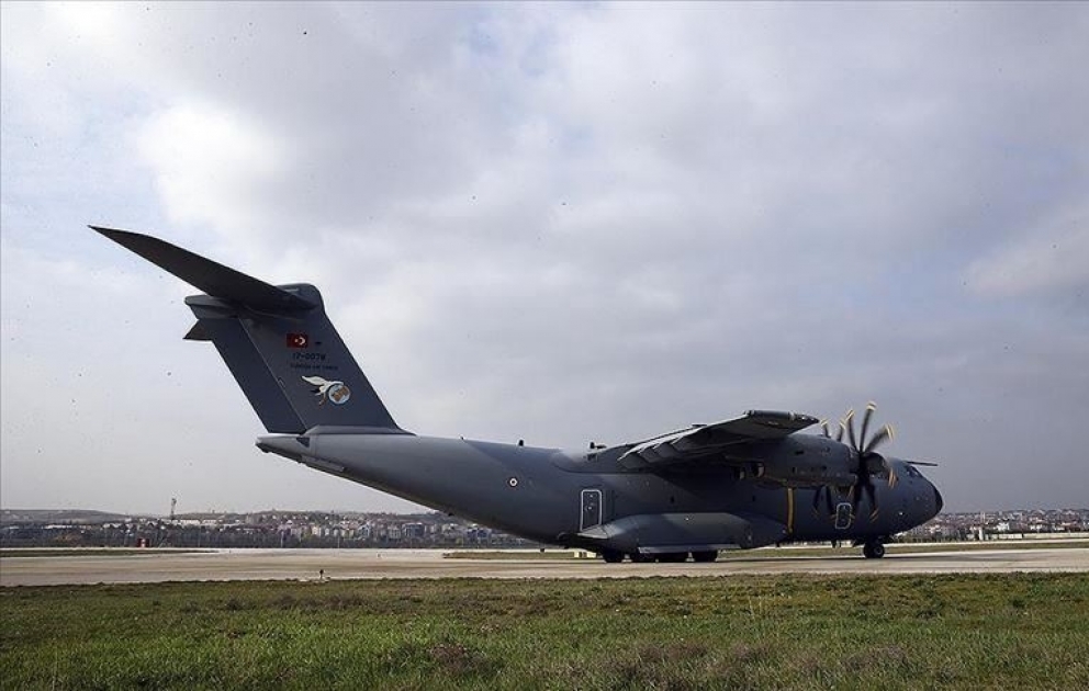Turkish military plane carrying aid arrives in Spain