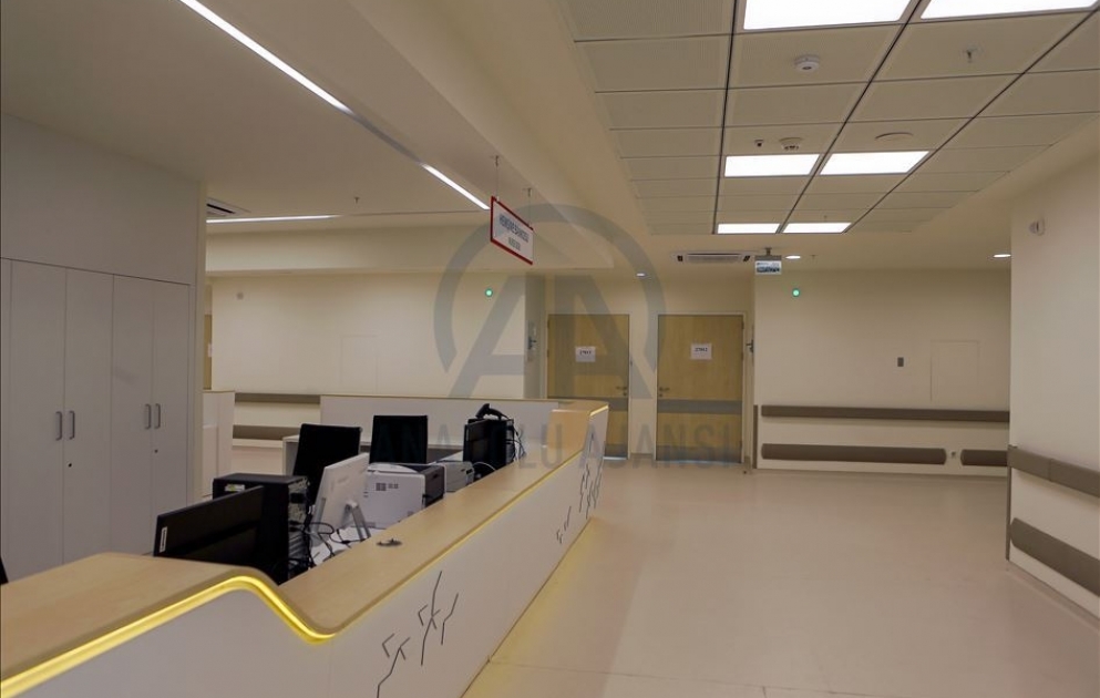 Turkey's new hospital opens doors for COVID-19 patients
