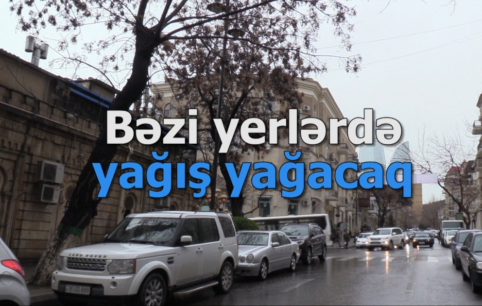 Bəzi yerlərdə yağış yağacaq