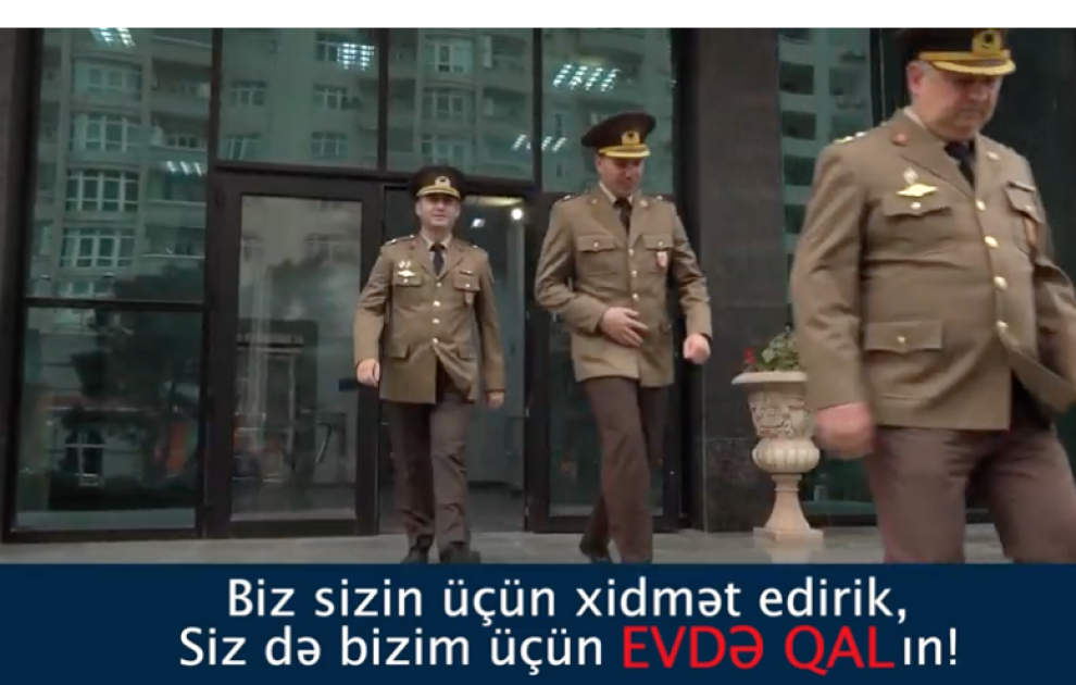 FHN: Biz sizin üçün xidmət edirik, Siz də bizim üçün evdə qalın