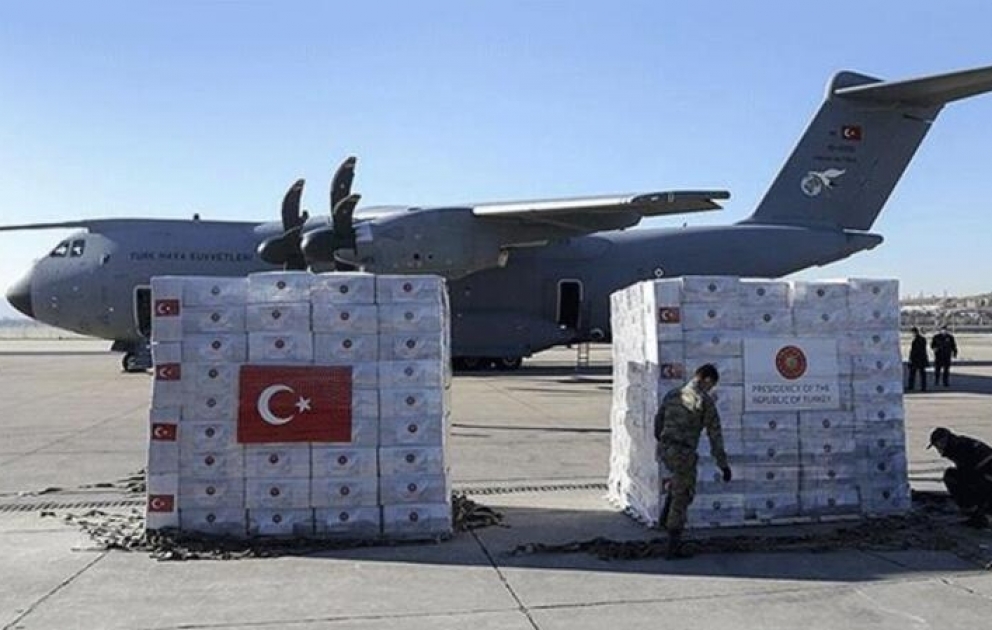 Turkey sends medical aid to UK