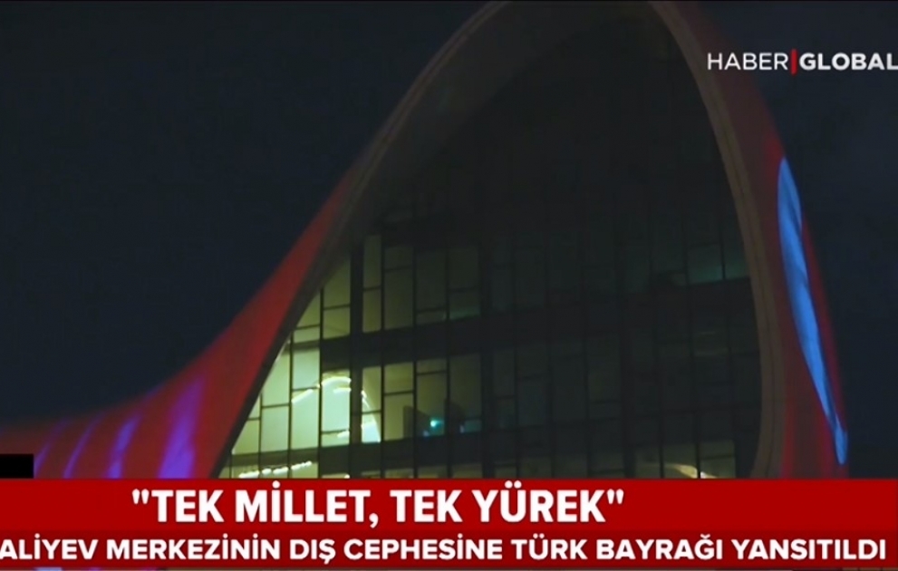 Türkiyənin Haber Global telekanalı Azərbaycanın dəstəyi barədə süjet hazırlayıb