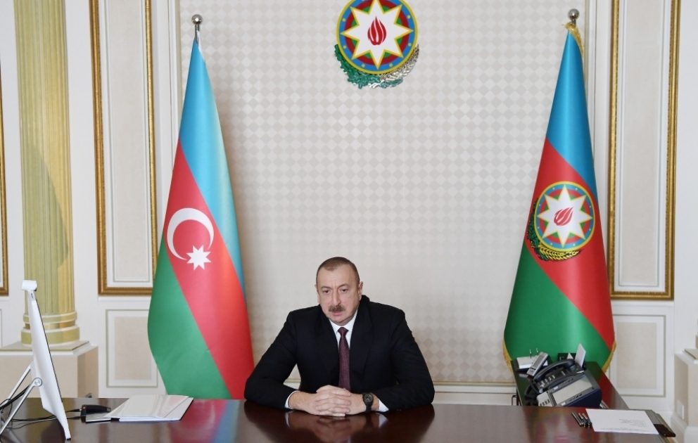 President Ilham Aliyev chaired meeting on 2020 Q1 socio-economic results through videoconference