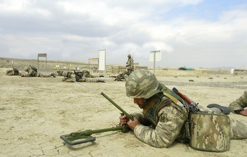 Tactical-Special Classes are held with engineer-sapper units