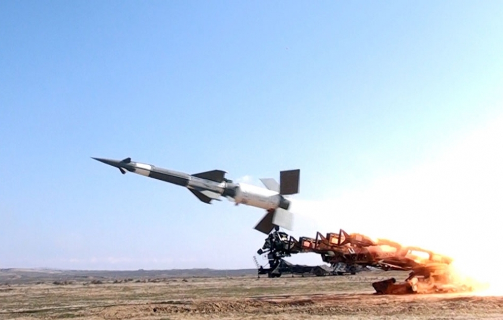 Azerbaijan Air Defense Units conducted tactical-special classe