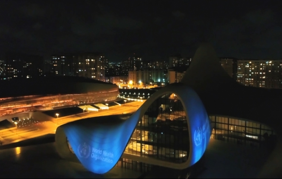 Heydar Aliyev Center supports the World Health Organization amid COVID-19 outbreak