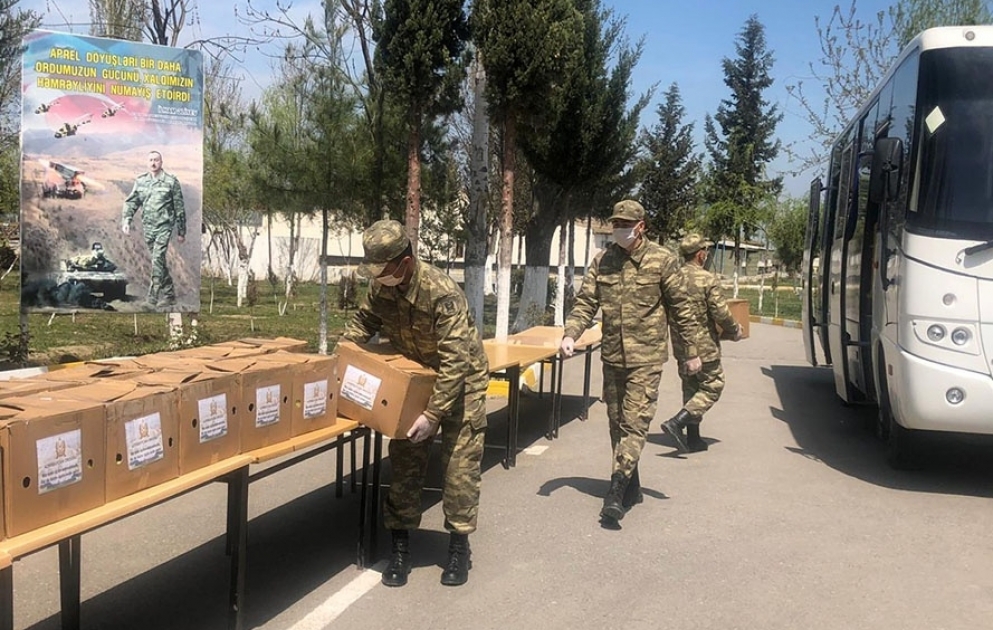 Servicemen deliver targeted assistance in the regions
