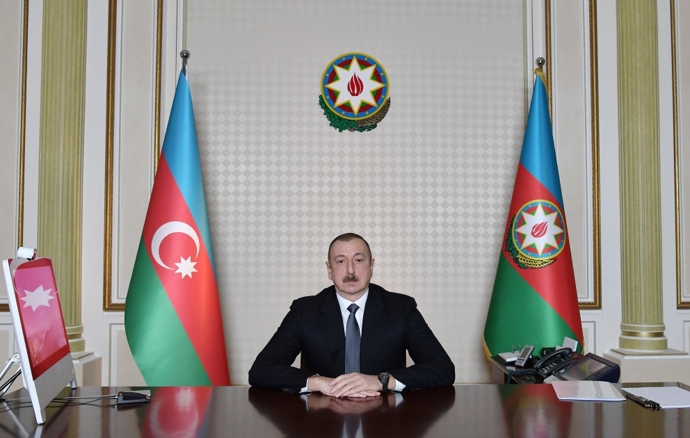Prezident İlham Əliyev Əmək və Əhalinin Sosial Müdafiəsi və İqtisadiyyat  nazirlərinin iştirakı ilə videobağlantı formatında iclas keçirib