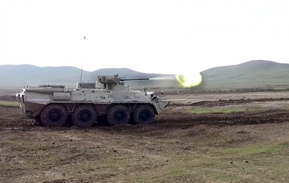 Combat readiness of APC crews is getting increased
