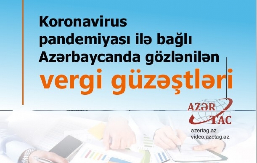 Koronavirus pandemiyası ilə bağlı Azərbaycanda gözlənilən vergi güzəştləri İnfoqrafika