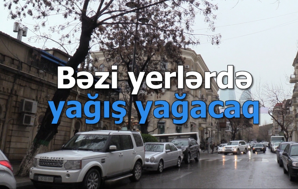 Bəzi yerlərdə yağış yağacaq