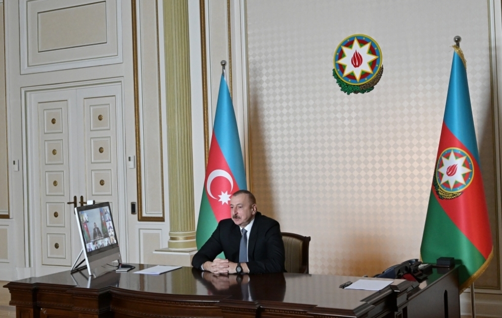 Prezident İlham Əliyevlə Avropa Yenidənqurma və İnkişaf Bankının prezidenti arasında videokonfrans keçirilib
