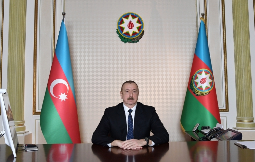 President Ilham Aliyev received Prosecutor General Kamran Aliyev in a videoconference format