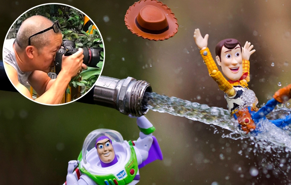 Toy photography makes this 57-year-old feel young again
