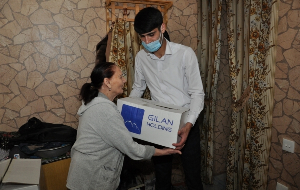“Gilan Holdinq” altı min aztəminatlı ailəyə sosial dəstək göstərib