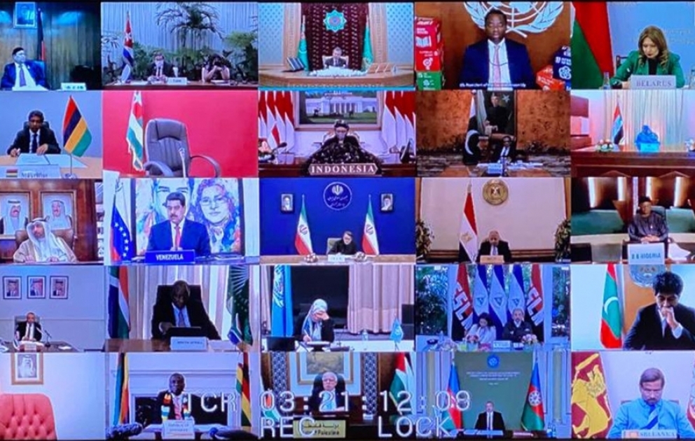 Prezident İlham Əliyevin təşəbbüsü ilə Qoşulmama Hərəkatının Təmas Qrupu formatında Zirvə görüşü keçirilib
