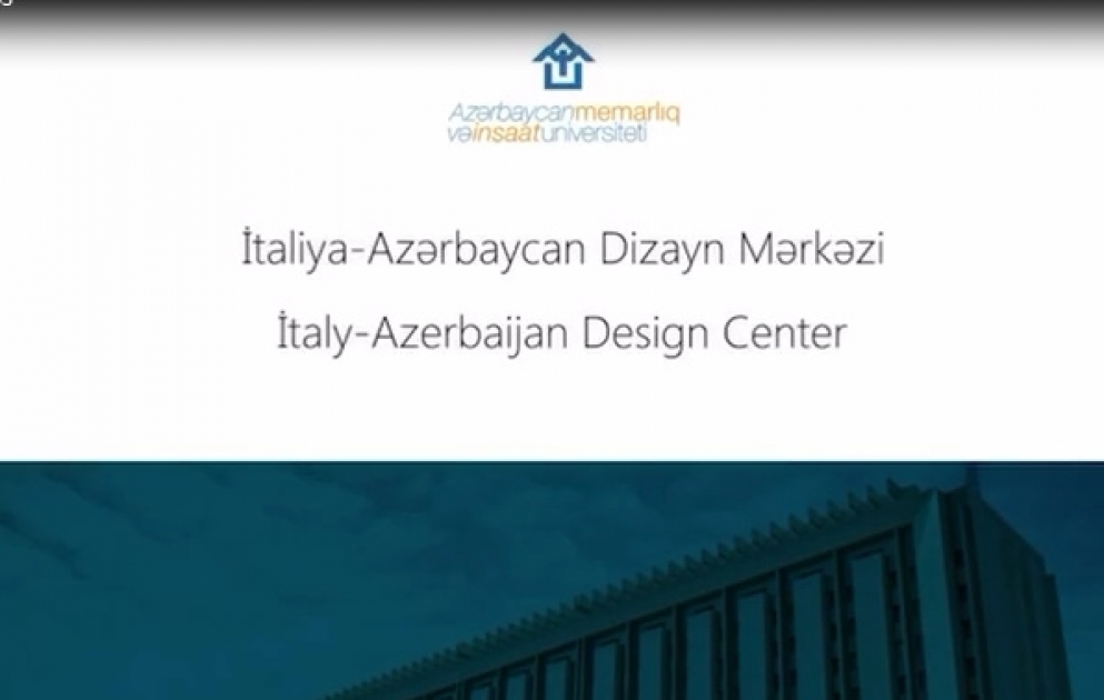 Azərbaycan Memarlıq və İnşaat Universiteti tələbələrindən italyanlara dəstək