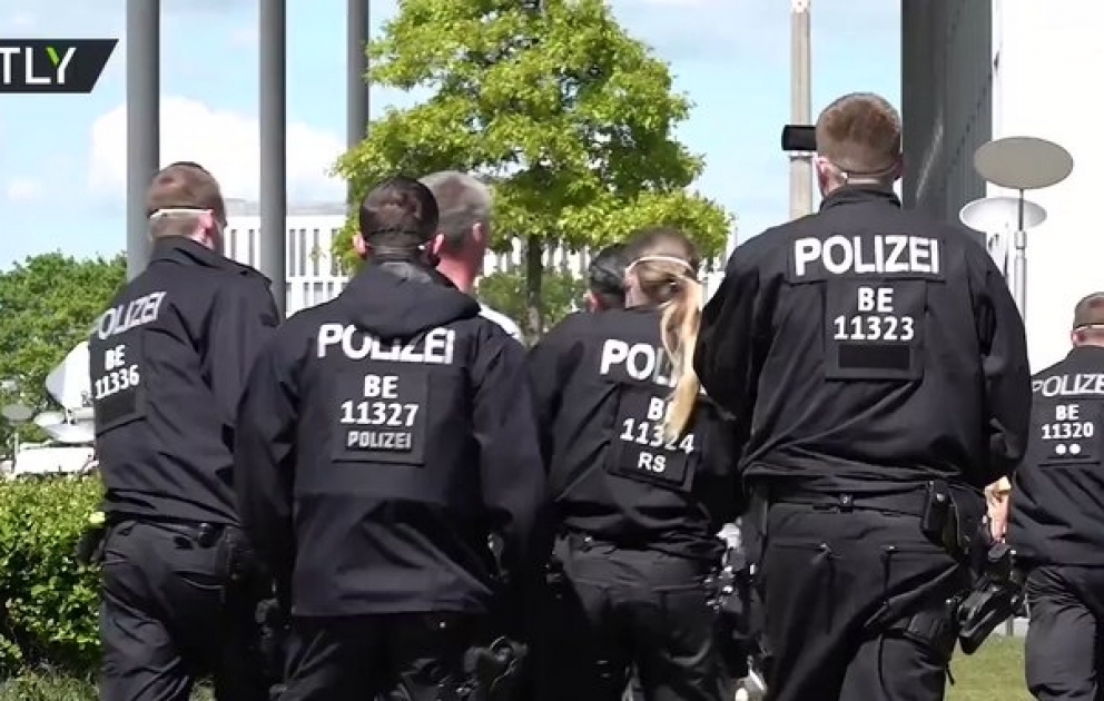German police arrested around 30 anti-lockdown protesters in Berlin