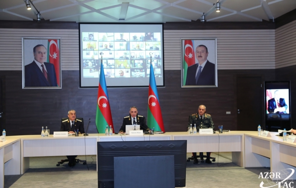 Azərbaycan Respublikasının Prokurorluğunda videokonfrans rejimində geniş əməliyyat müşavirəsi keçirilib