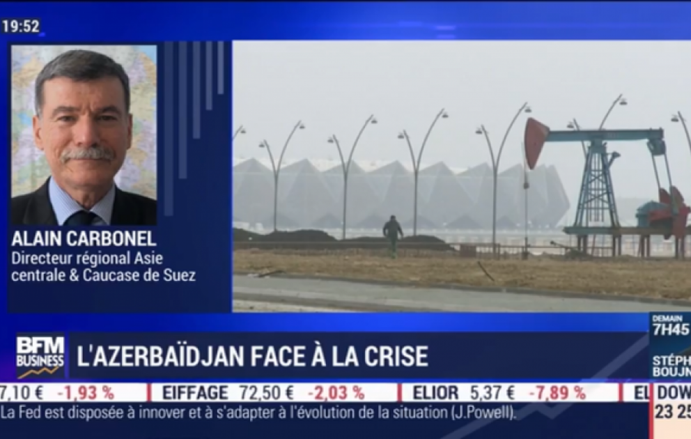 Fransa telekanalında Azərbaycanın qlobal böhranları müsbət idarə etməsindən danışılıb