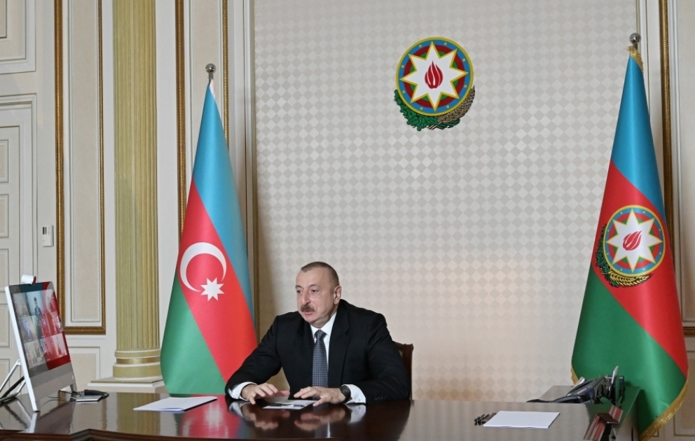 Initiated by CISCO, videoconference between President Ilham Aliyev and company’s management held