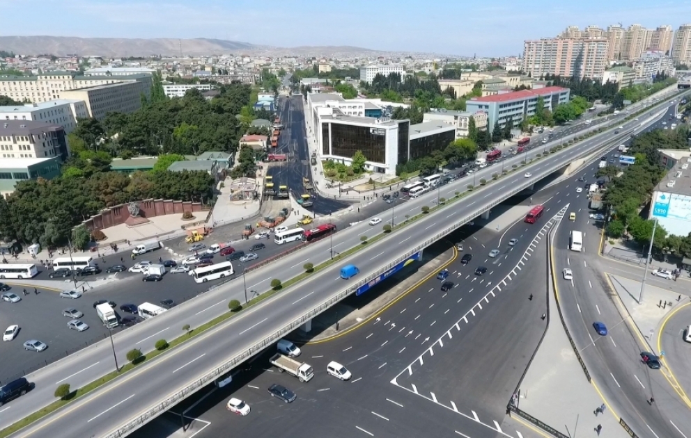 Paytaxtın girişində aparılan tikinti işləri yekunlaşmaq üzrədir