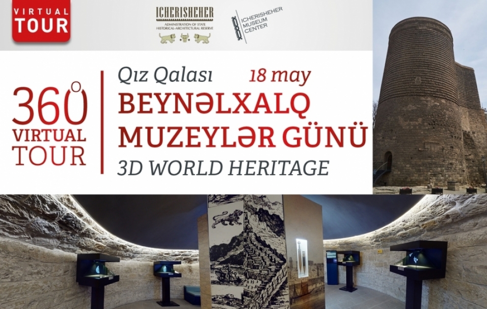 Qız Qalasına virtual tur təşkil edilib